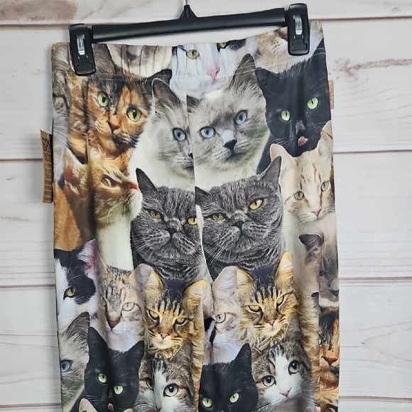 Brief Insanity You Had Me At Meow Cat Lover's Delight Pajama Pants Small - Picture 4 of 13